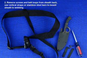 Sternum Harness Plus Mounting instructions