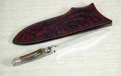 "Golden Eagle" Collector's knife. Inside handle detail.