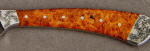 Stabilized Redwood Burl Custom Knife Handle